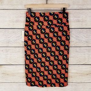 NWT Lularoe geometric Cassie pencil skirt stretch